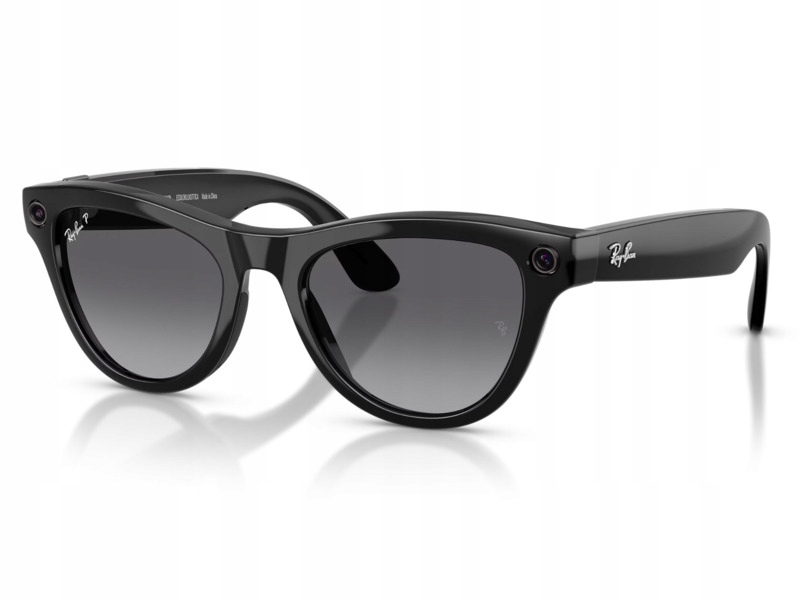 Okulary Ray Ban Meta Skyler Gen 2 Czarny połysk