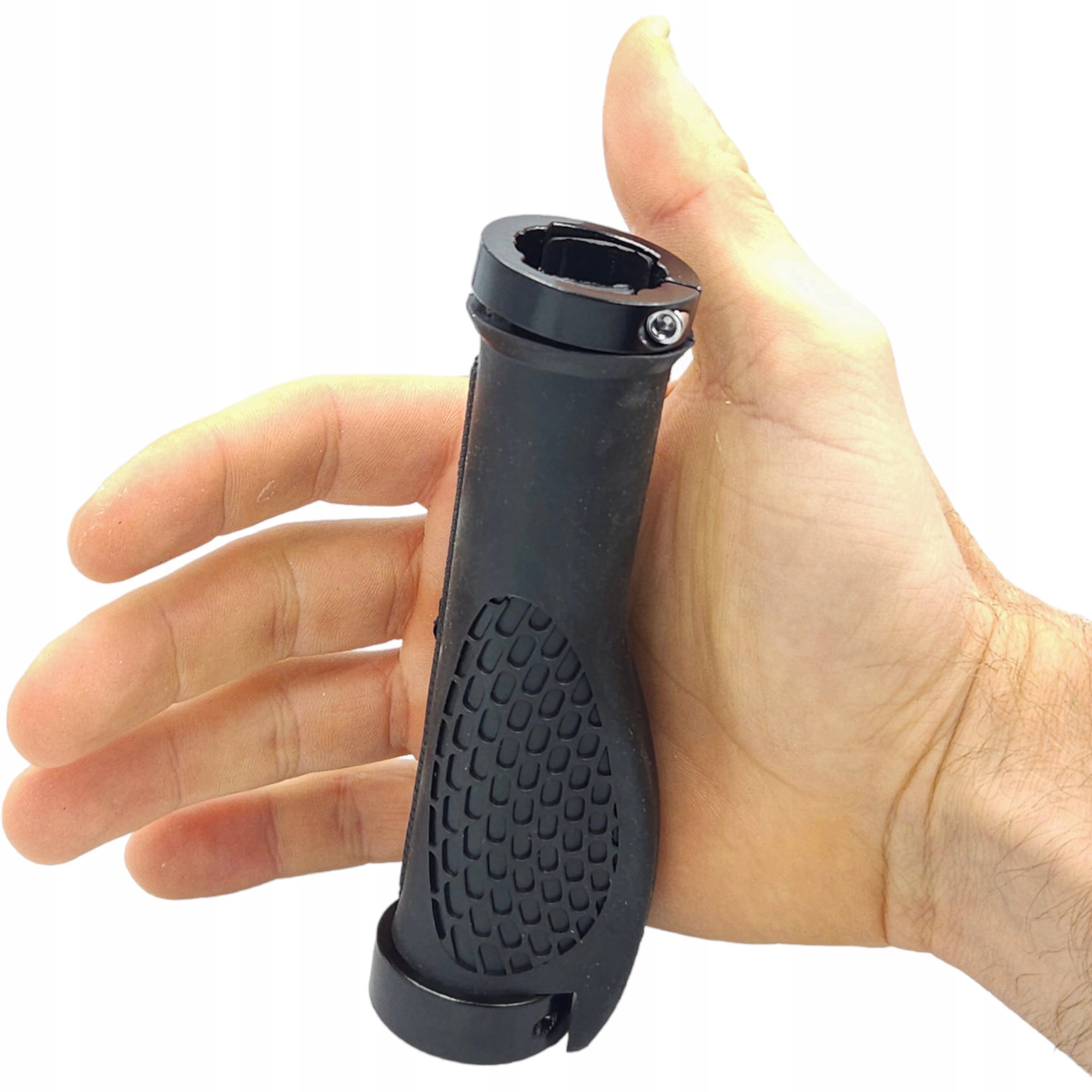 Chwyty rowerowe ergonomiczne, skręcane gripy korki Kod producenta IB-SPR-BA0039