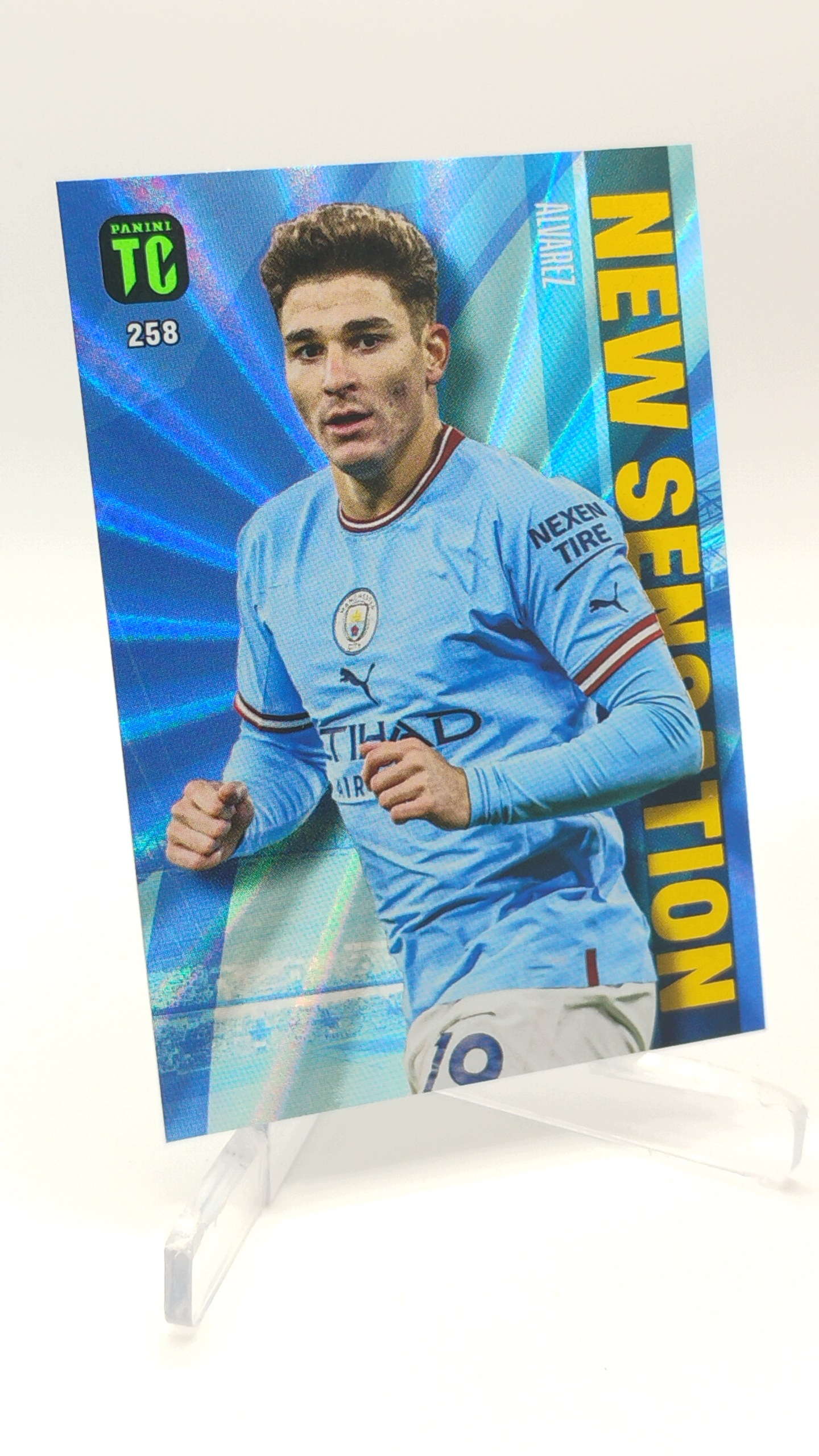 Panini Top Class 2023 New Sensation 258 Julian Alvarez Manchester City