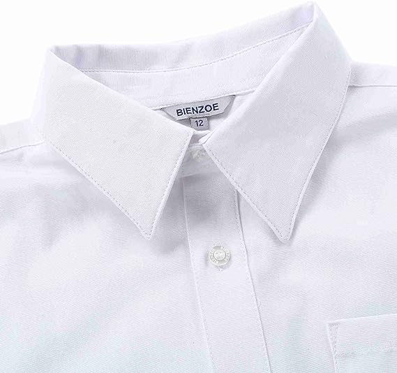 ZESTAW 2x KOSZULA CHŁOPIĘCA BIAŁA DŁUGI RĘKAW – 2 pak ROZMIAR 140 Rękaw długi rękaw