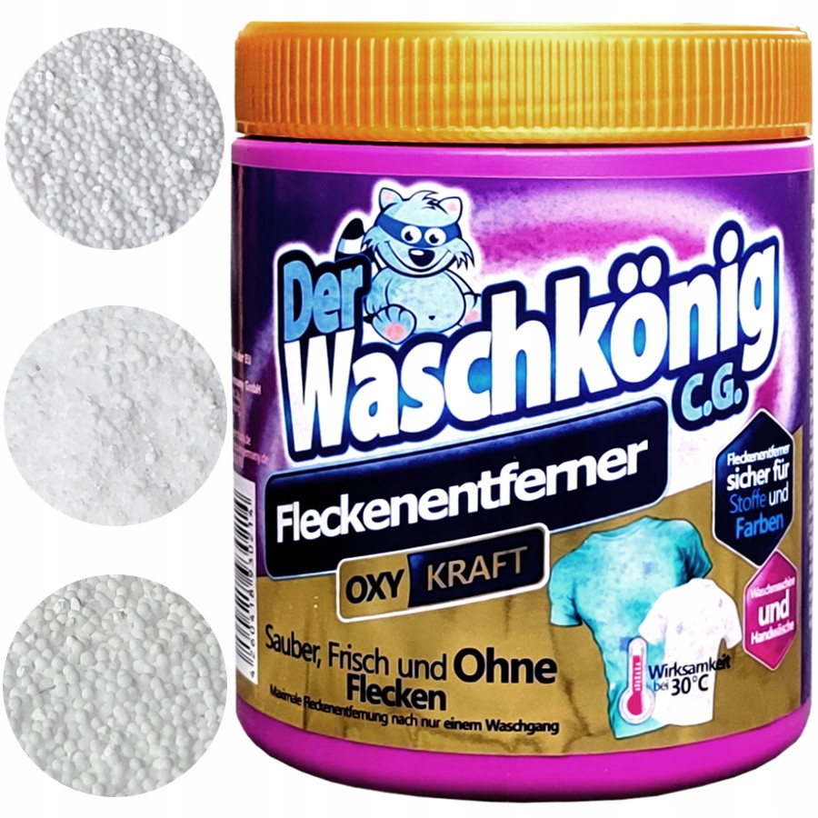 

Waschkonig Odplamiacz w proszku do białego kolorów