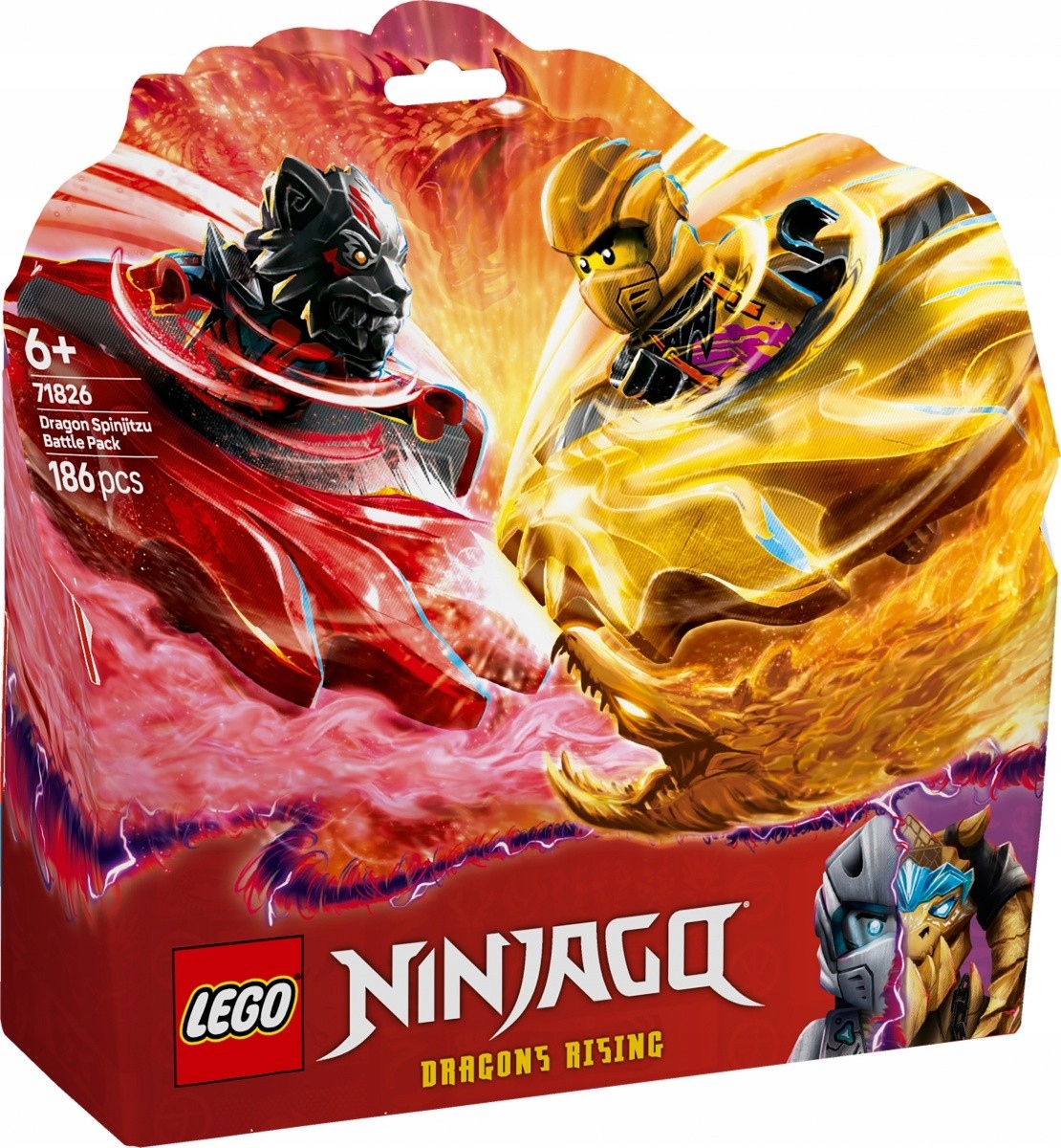 Lego Stavebnice Ninjago 71826 Dračí Spinjitzu bitevní sada