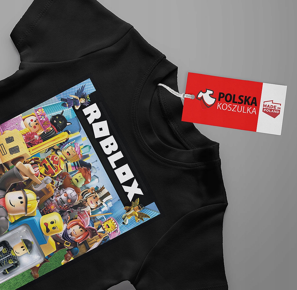 T-SHIRT KOSZULKA DLA DZIECKA ROBLOX 164 SUPER JAKOŚĆ Tematyka, motyw Bluzaka Z Krótkim Rękawem Na WF Sportowa Młodzieżowa Z Nadrukiem Wzory Dziecięca Dla Chłopaca Dziewczynki Prezent