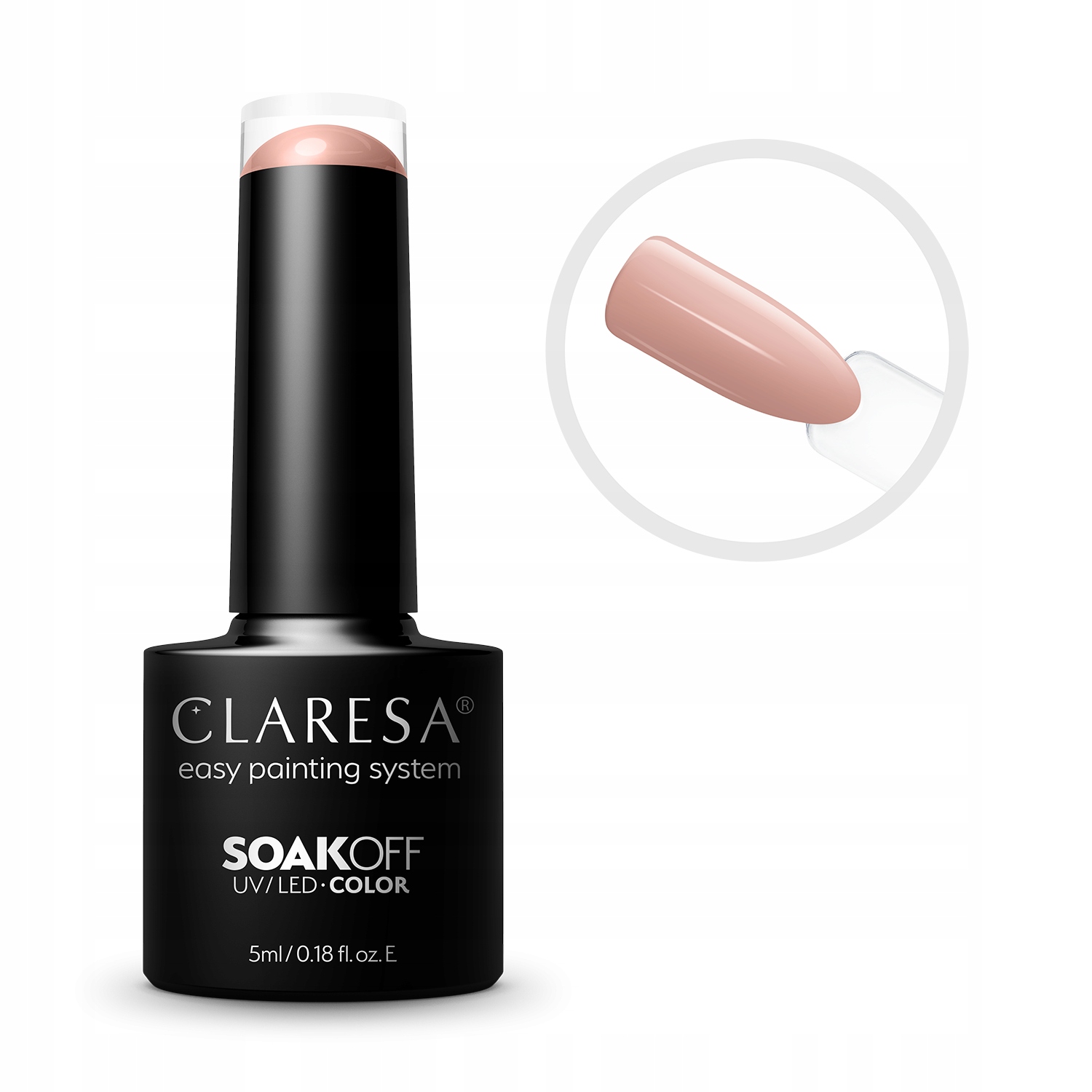 106 Nude UV Nagellack 5 ml Claresa — 11