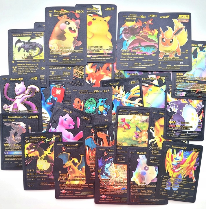 CZARNE KOLEKCJA karty POKEMON ZESTAW 55 SZTUK EAN (GTIN) 7317531546673