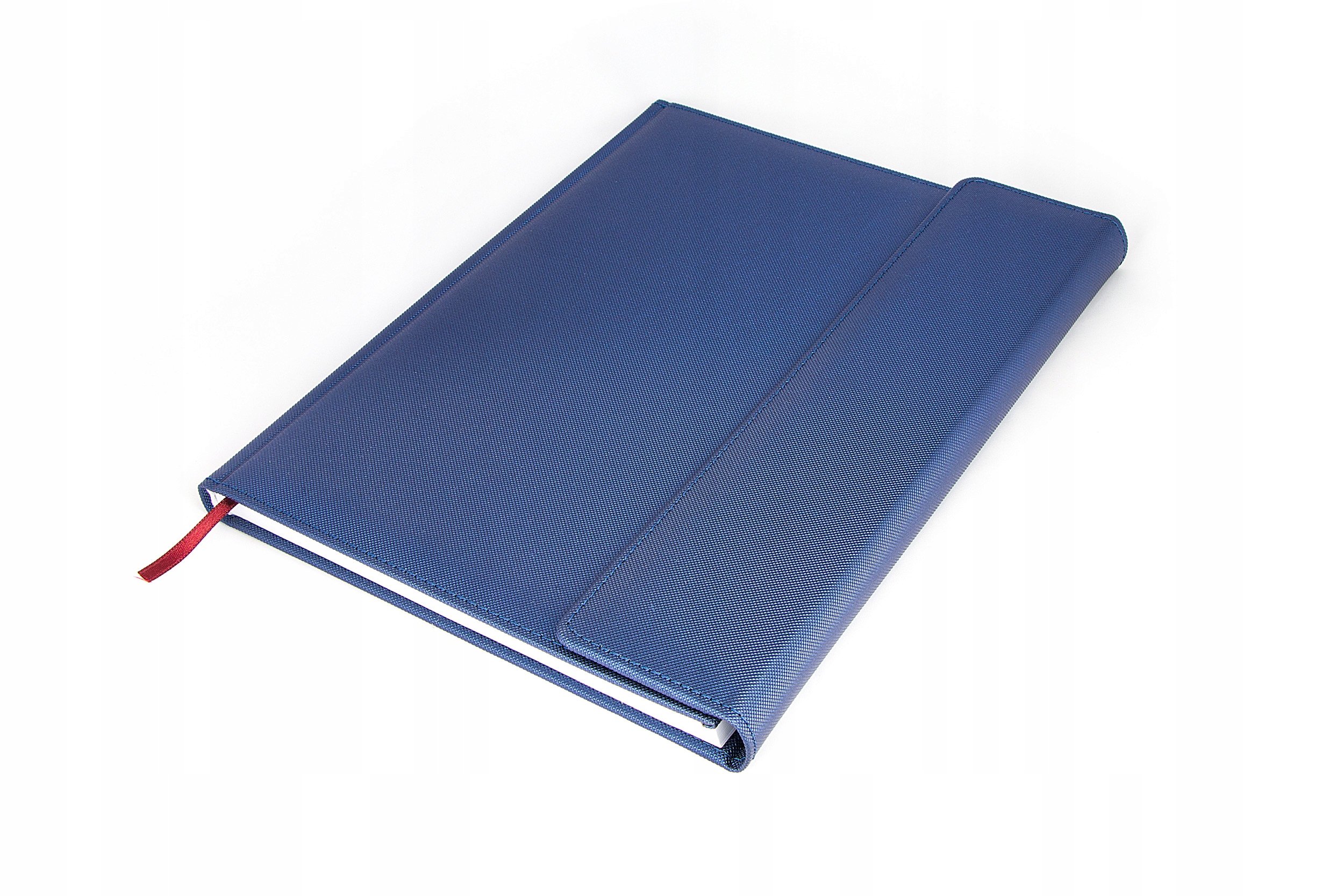 

Notes książkowy zapinany Bombaj granat A4 kratka