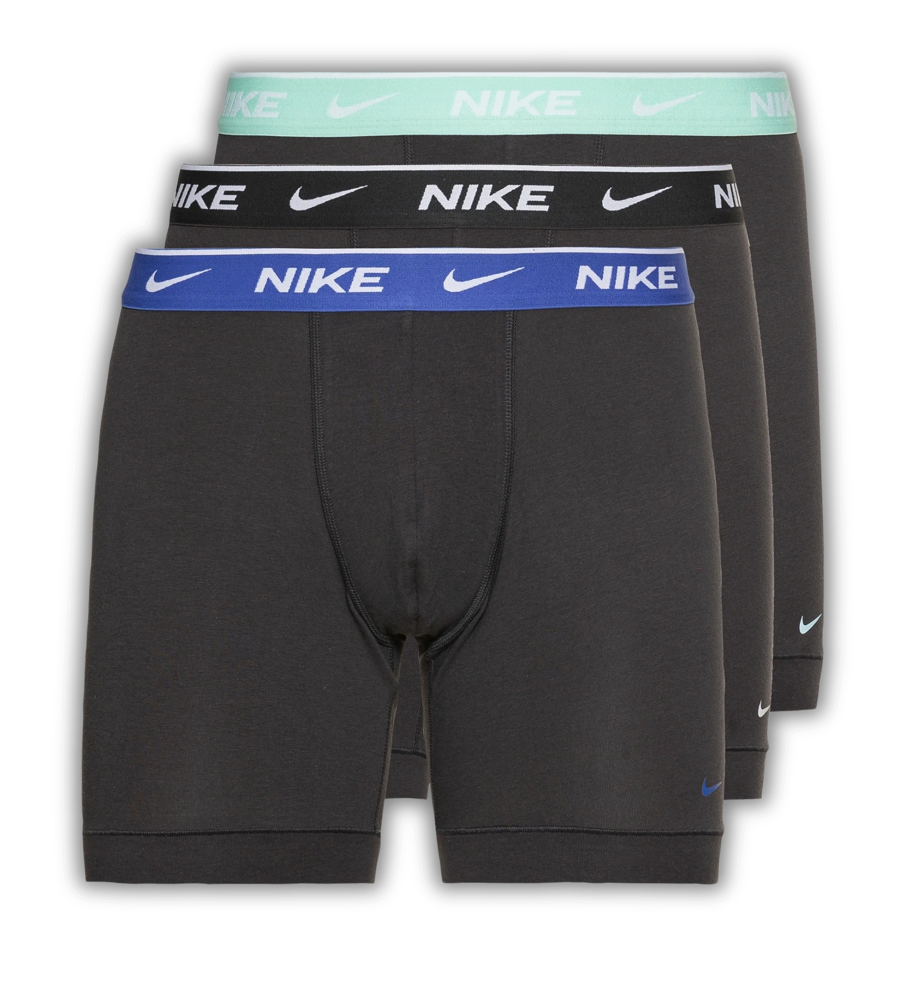 Spodní prádlo Spodní Prádlo Boxerky Nike Everyday Cotton Stretch Boxer Brief Černé S