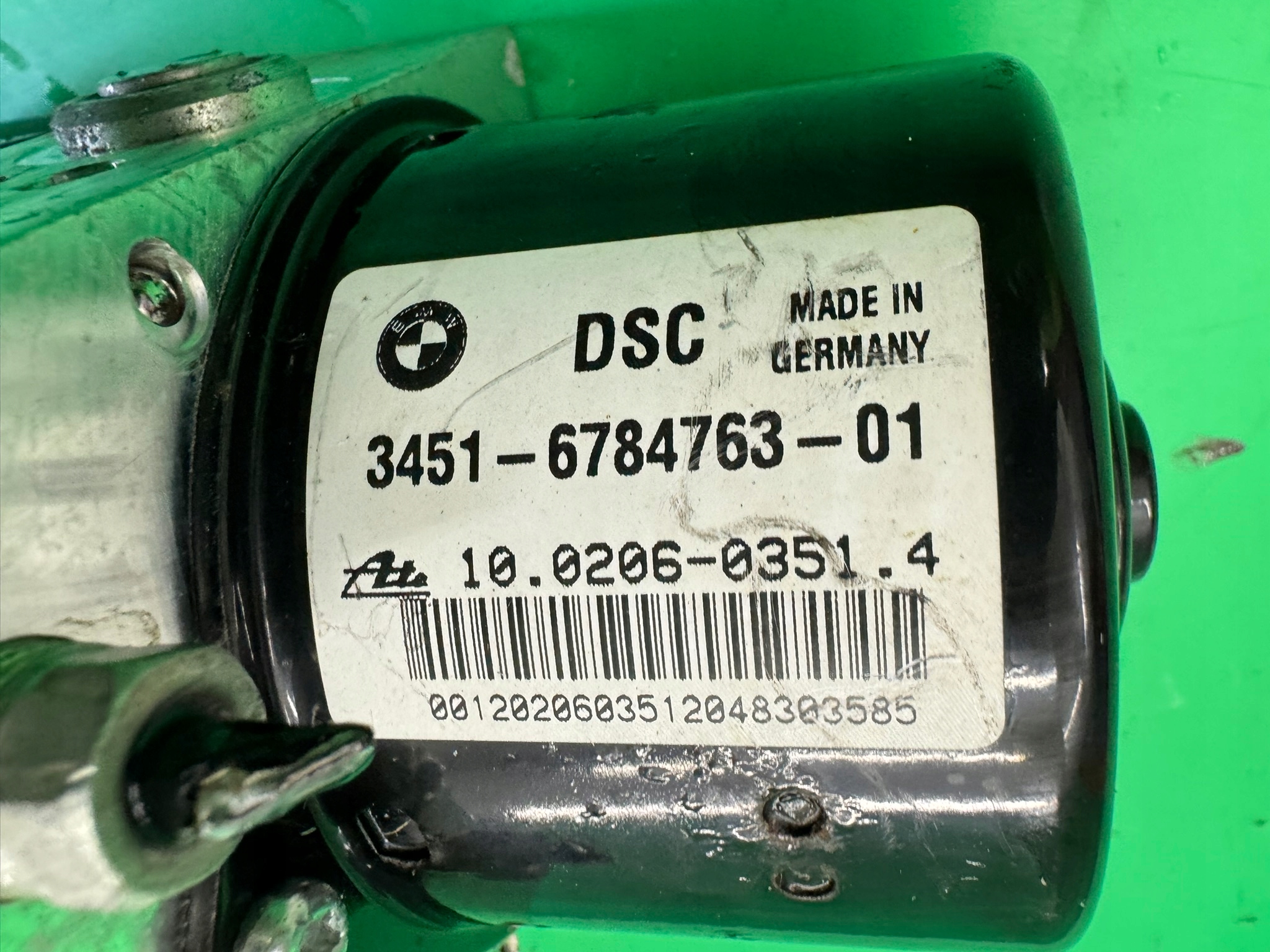 насос ABS блок управления 6784763 BMW 3 E91 E90 04-