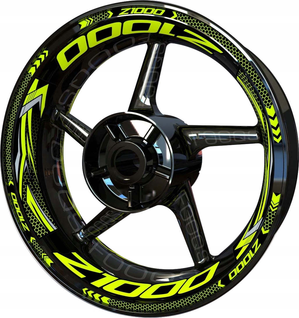 НАКЛЕЙКИ НА КОЛЕСА RANTY FOOQS KAWASAKI С 1000