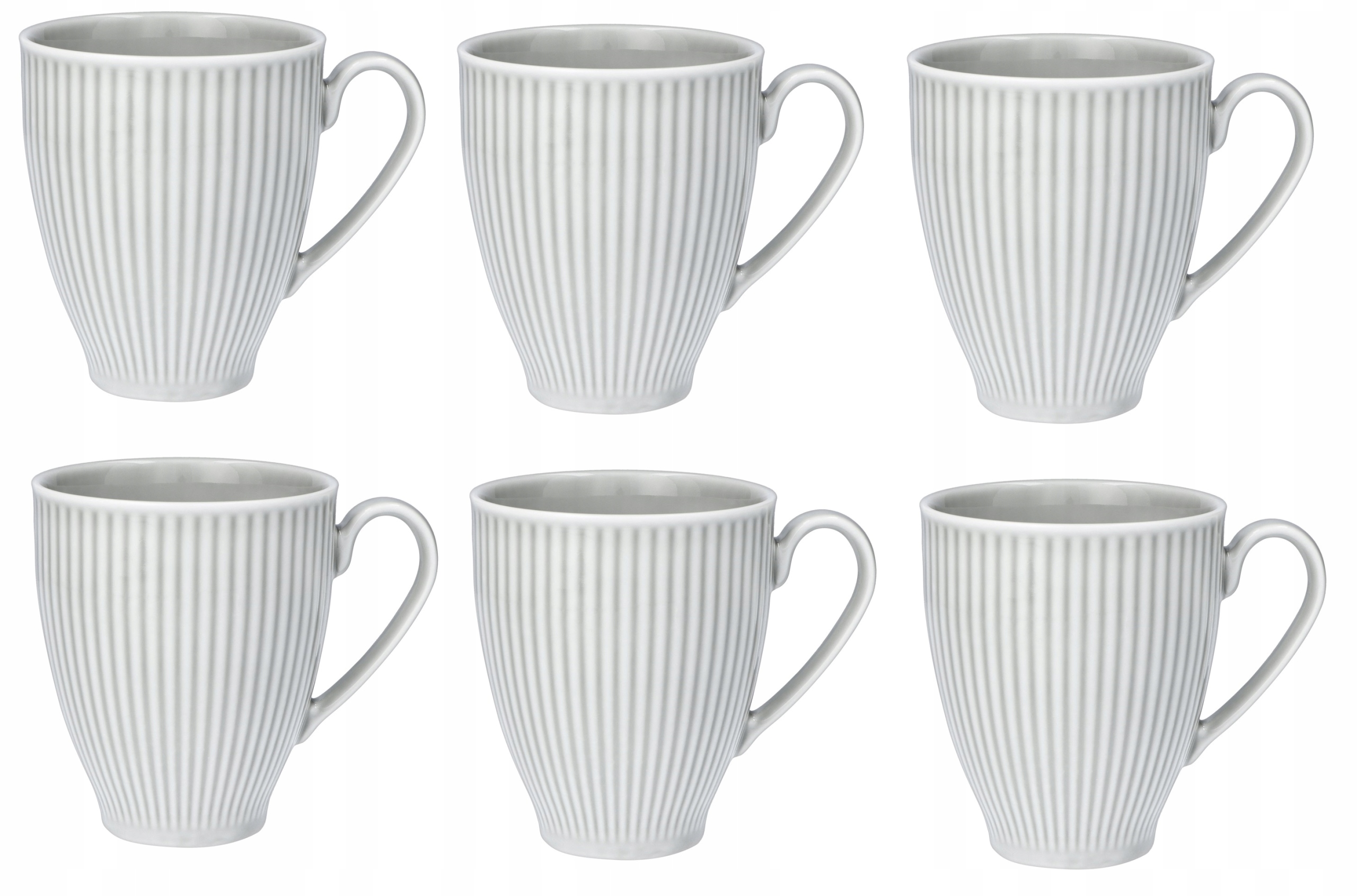 CHODZIEŻ DALIA GL06 SIWA GRACJA 6 x KUBEK 420 ML