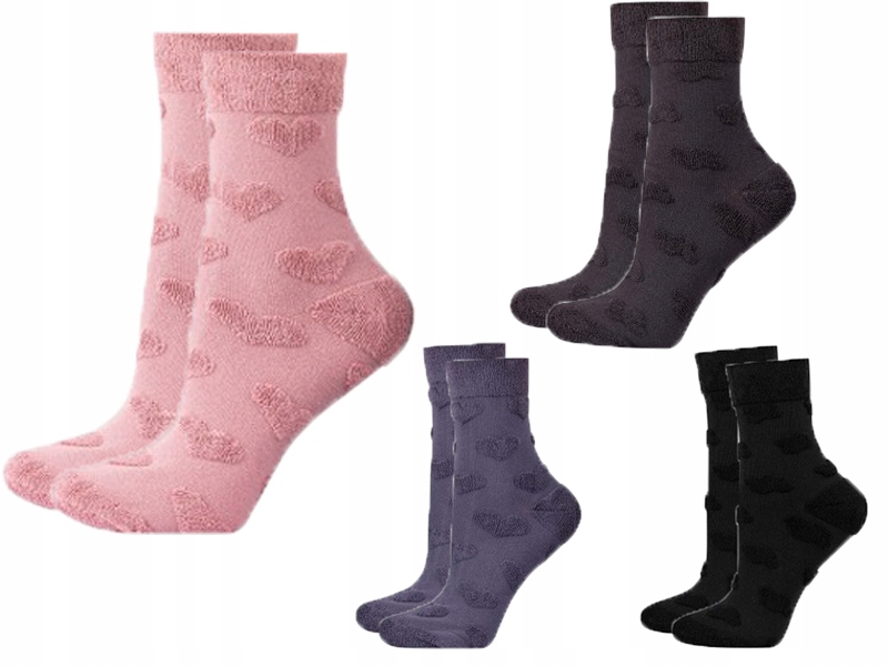 

5 x Skarpety Bawełna damskie kolorowe 38-42 Trwałe