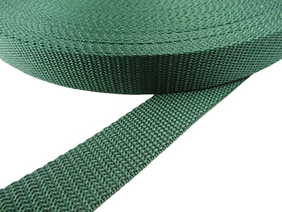 Popruh 50 mm 1,3mm zelená Parciana 50 Metrů