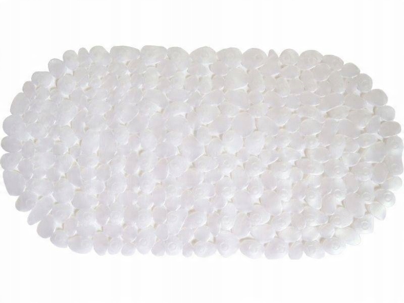 

Antypoślizgowa Mata do Wanny Stone Biała 68x35 cm