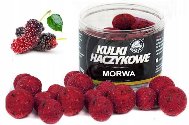 Kulki Proteinowe hakowe 16-20mm 100g Morwa WrocłaW