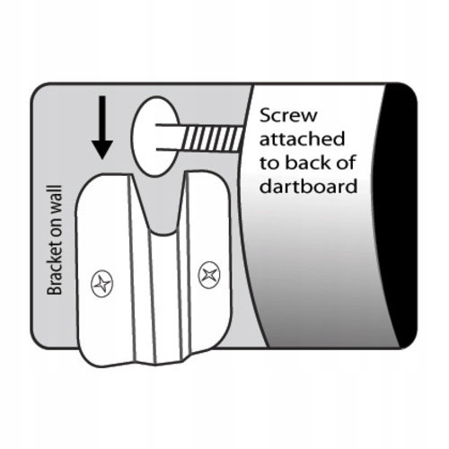 UCHWYT DO TARCZY SIZALOWEJ DART MOCOWANIE Kod producenta B0002