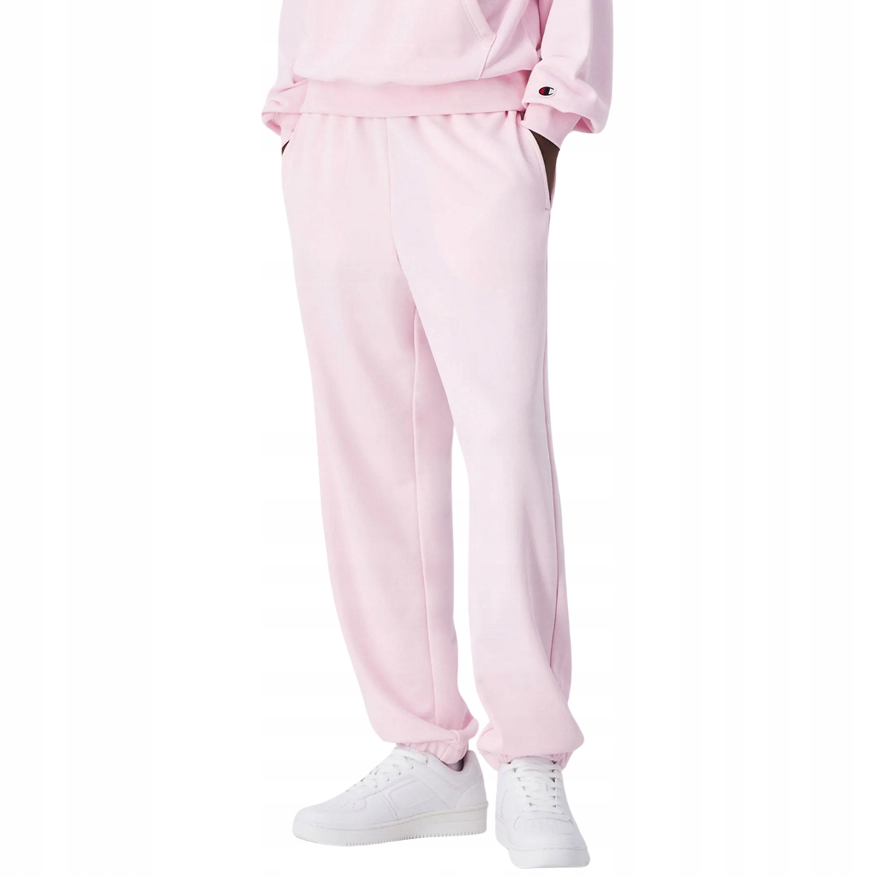 Dámské kalhoty Champion Elastic Cuff Pants světle růžové Vel. XL