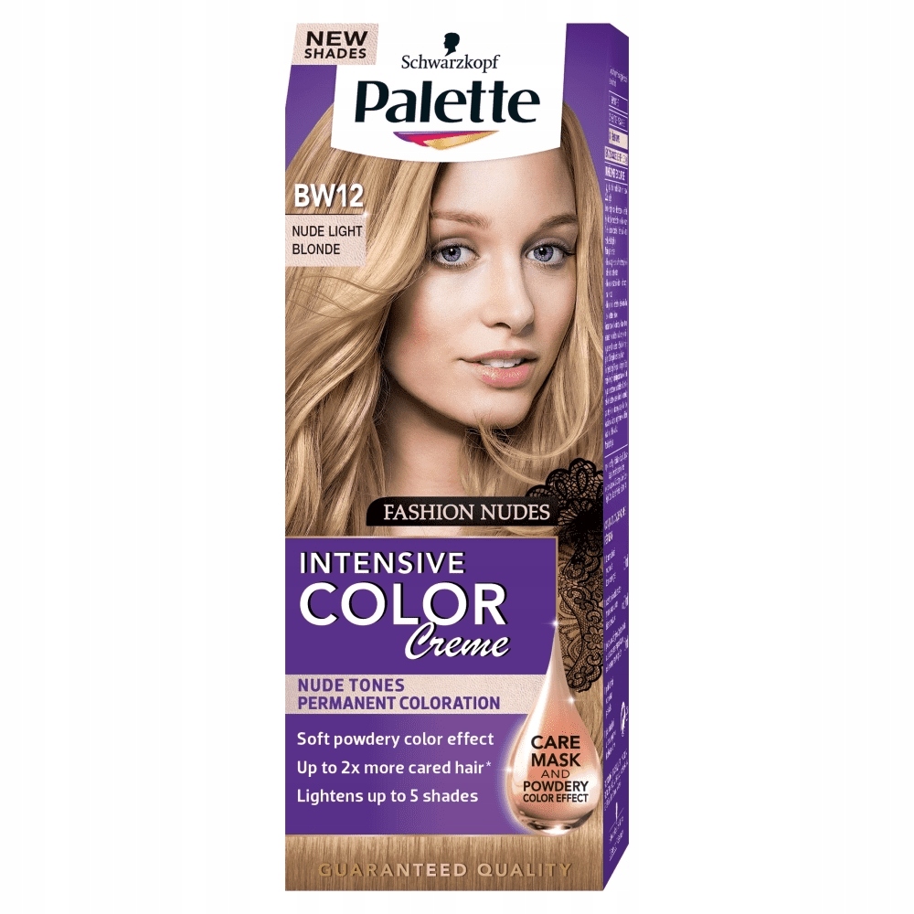 

Palette Farba BW12 jasny blond nude 12-46