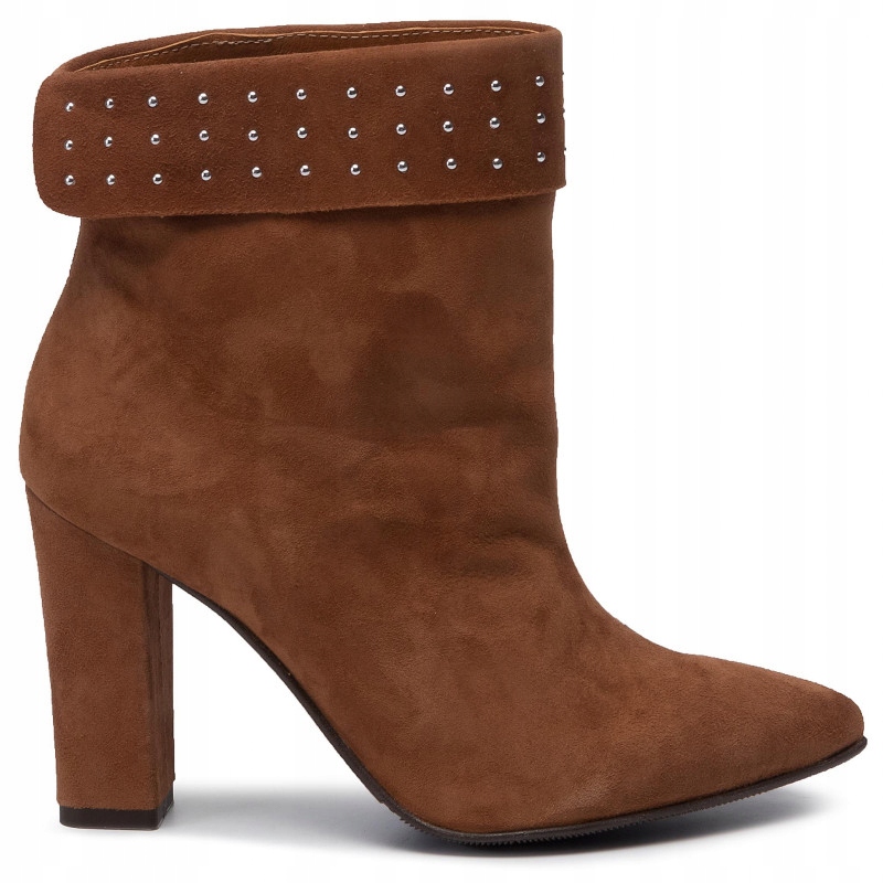 Eva Minge Dámské Kotníkové Boty Hnědé Kožené 37 3_3