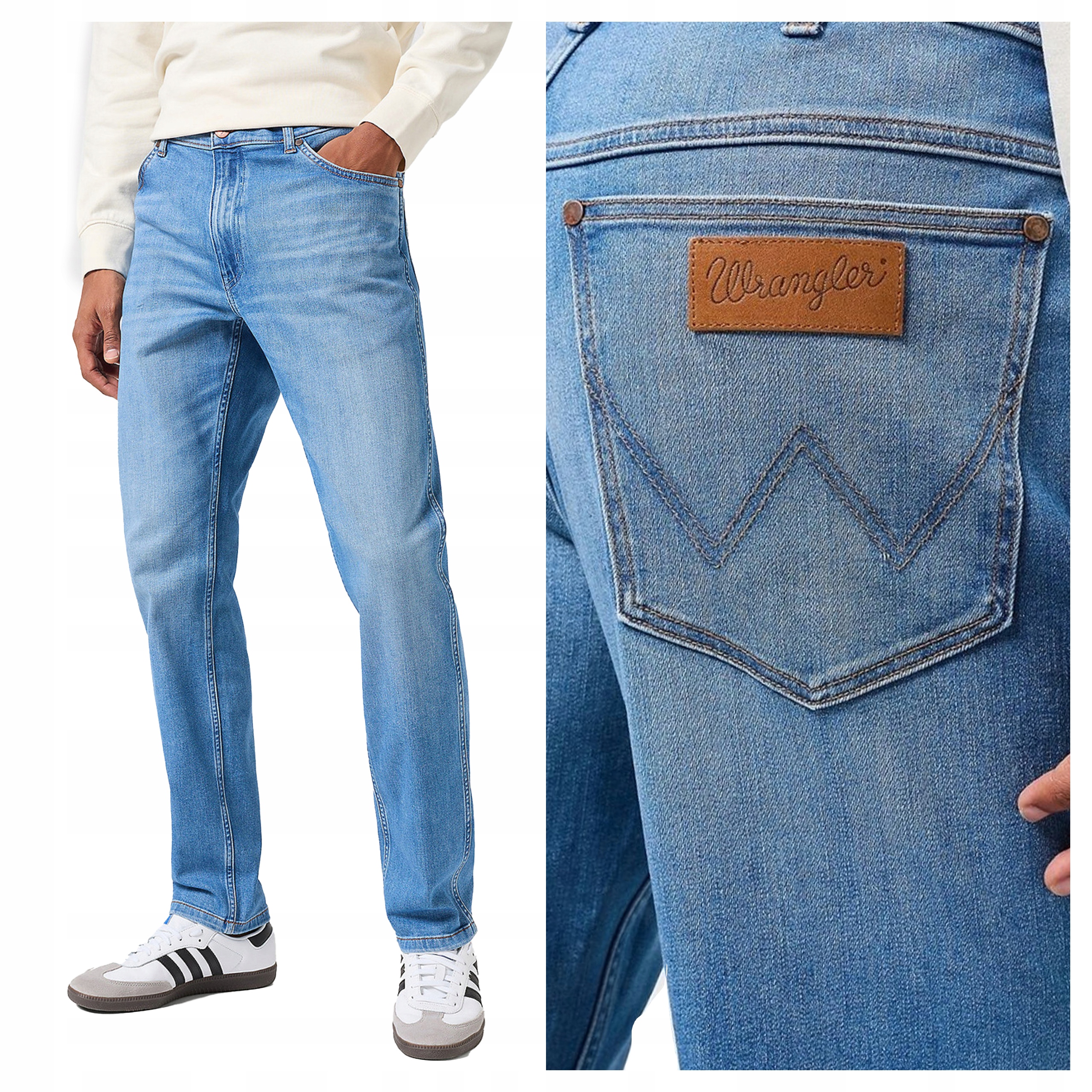 Wrangler River W31 L30 Pánské džínové kalhoty džíny Přiléhavé