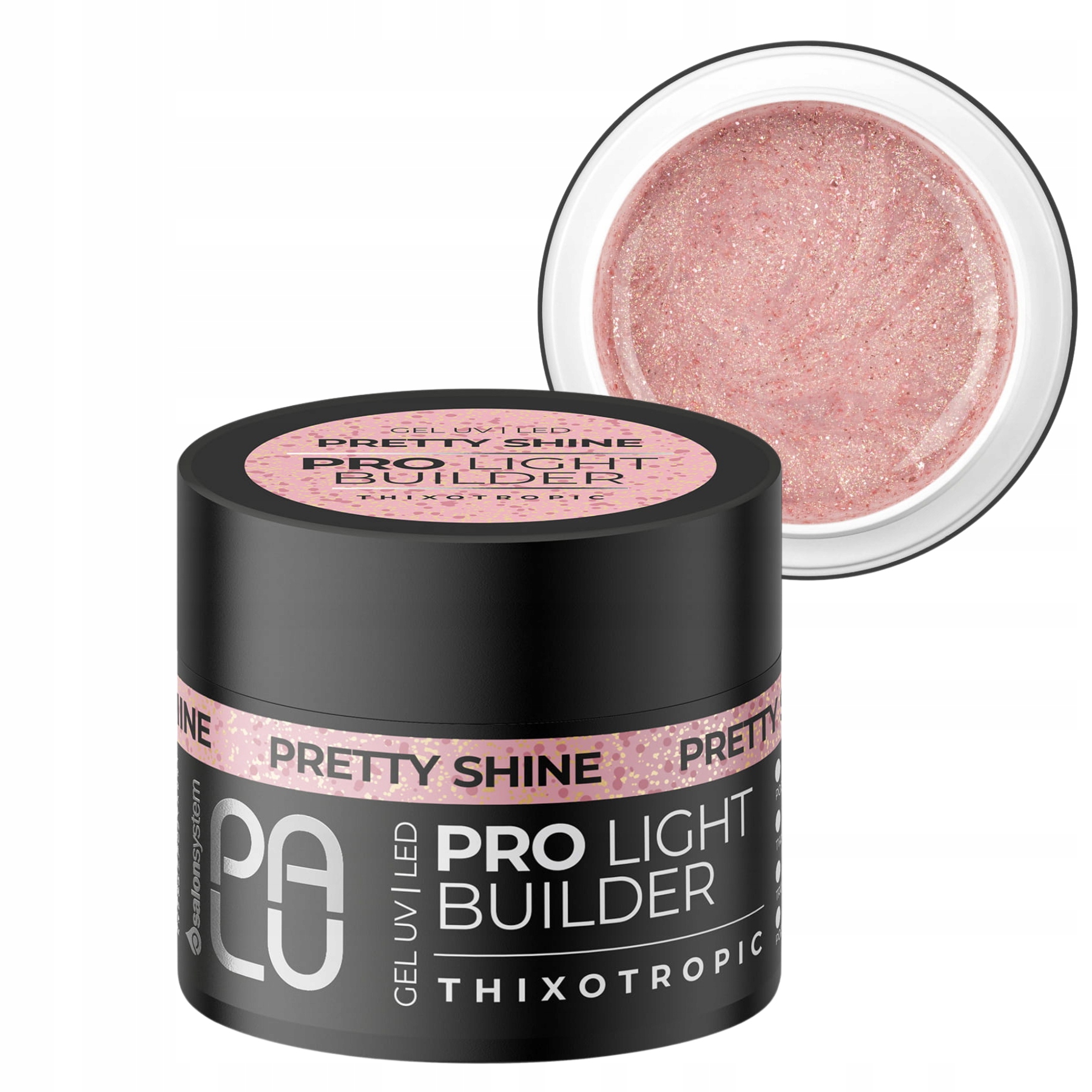 Palu Stavební Gel Pro Light Builder Pretty Shine 90 g
