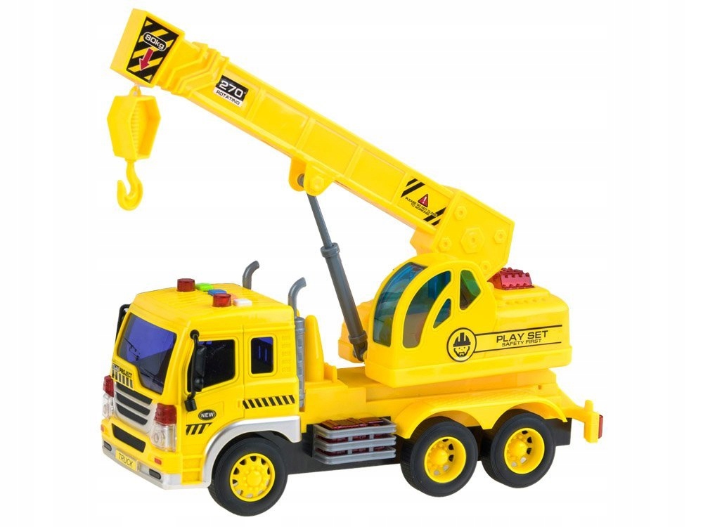Auto DŹWIG pojazdy budowlane światło dźwięk ZA2203 Kod producenta WY310E