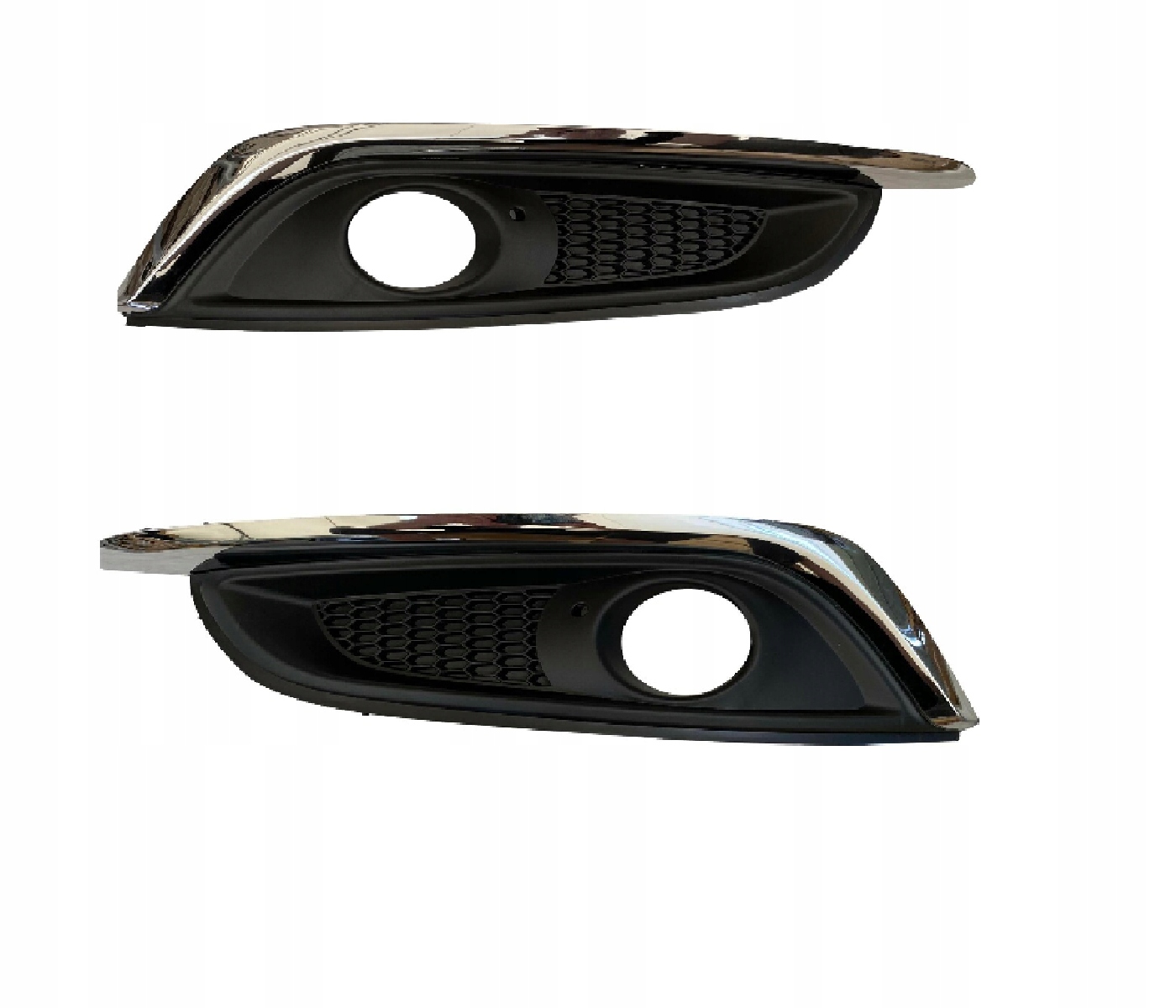 Mřížka Do Nárazníku Lišty Levá Pravá Opel Insignia A Lift 2013- Černá Matná