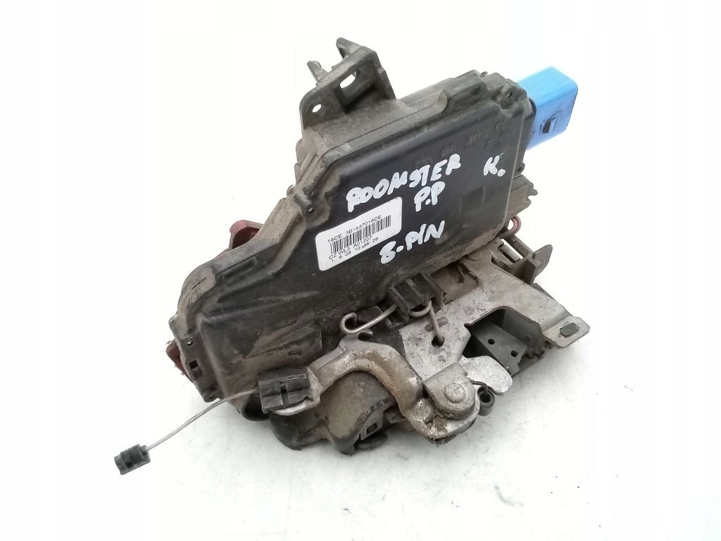 Skoda Roomster lock right front 8 PIN 3B1837016CE