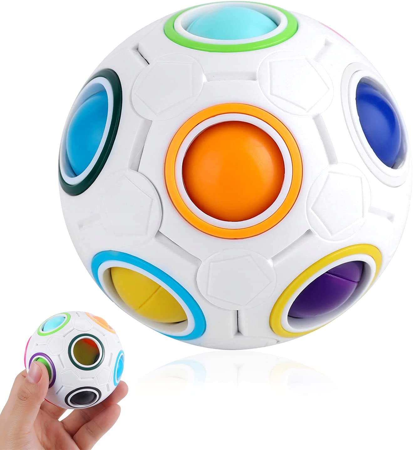 

Zabawka Logiczna Piłka Układanka Łamigłówka Fidget