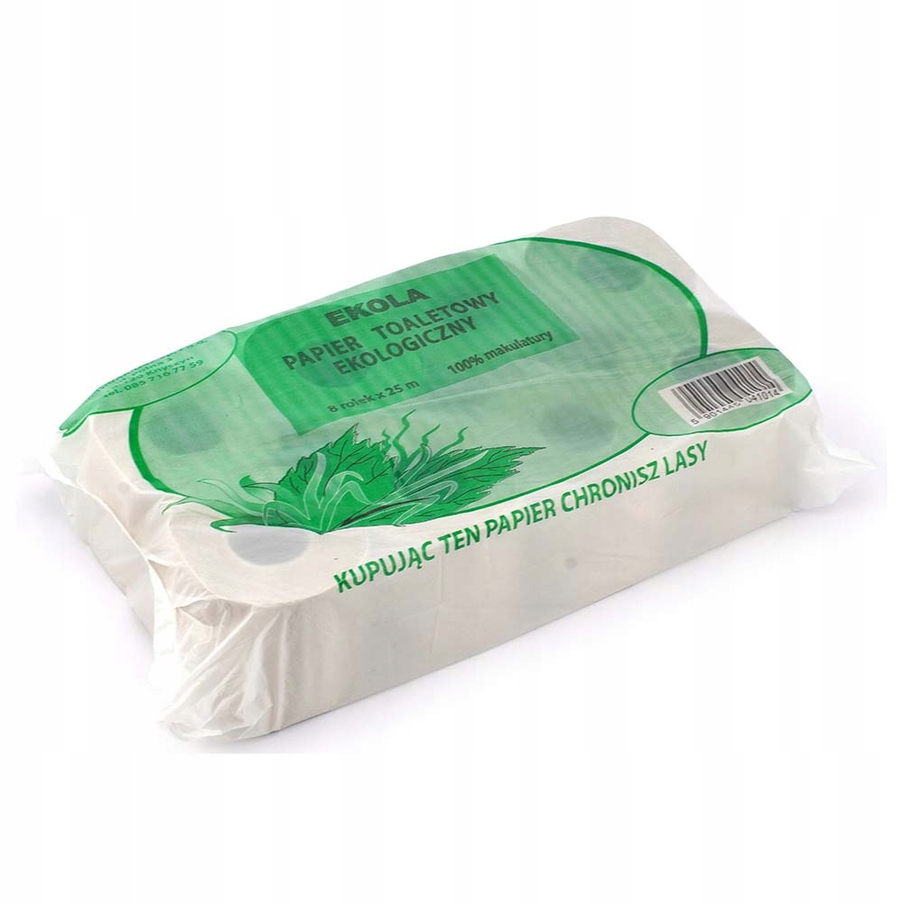 

Toaletowy papier ekologiczny makulatura 8 szt