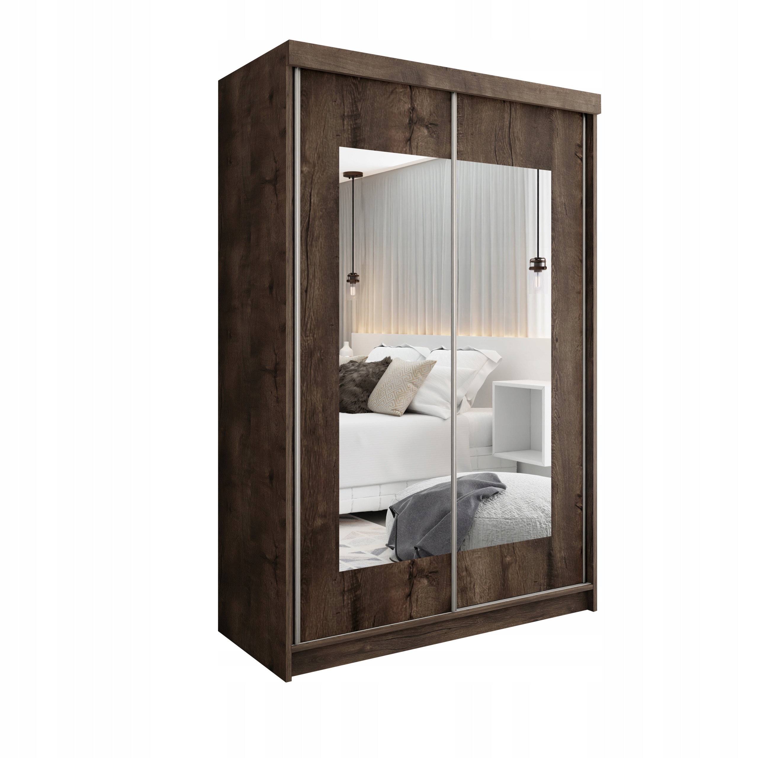 Skříň posuvná Barcelona B-6 150 Jasan Tmavý