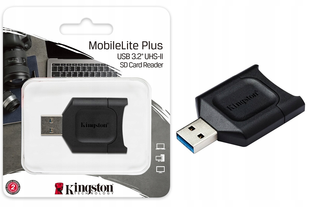 

Czytnik Kingston MobileLite Plus Usb 3.2 Sd Uhs-ii