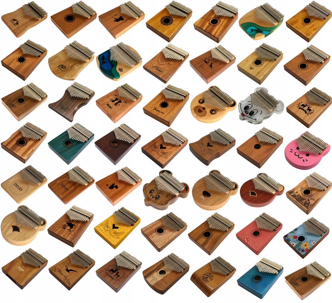 KALIMBA DREWNIANA - ZANZA, MBIRA NR.43 Kod producenta 0201 43