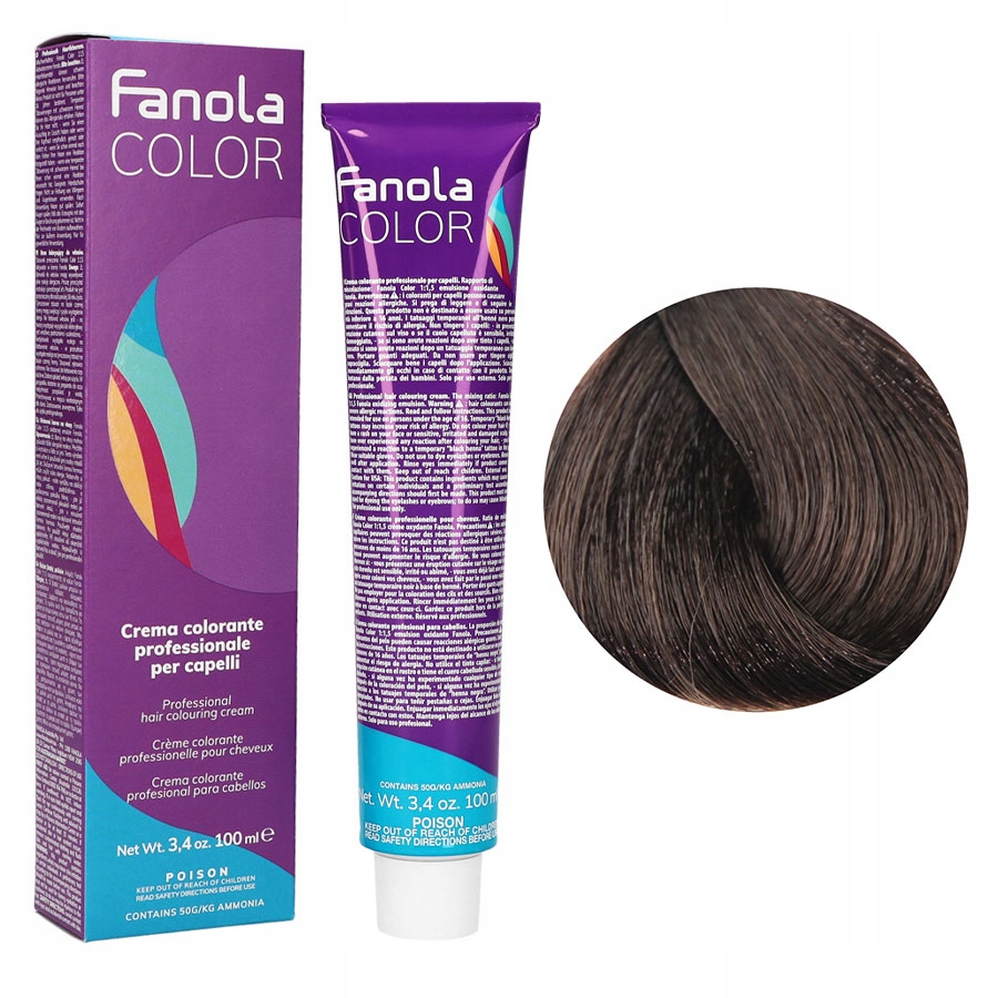 FANOLA 5.03 CREMA COLORE FARBA DO WŁOSÓW 100ML