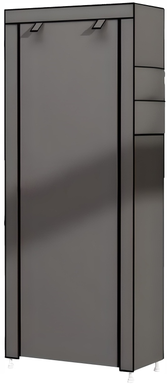 SZAFA NA BUTY TEKSTYLNA MATERIAŁOWA SKŁADANA SZAFKA ORGANIZER GARDEROBA XL Wysokość mebla 160 cm
