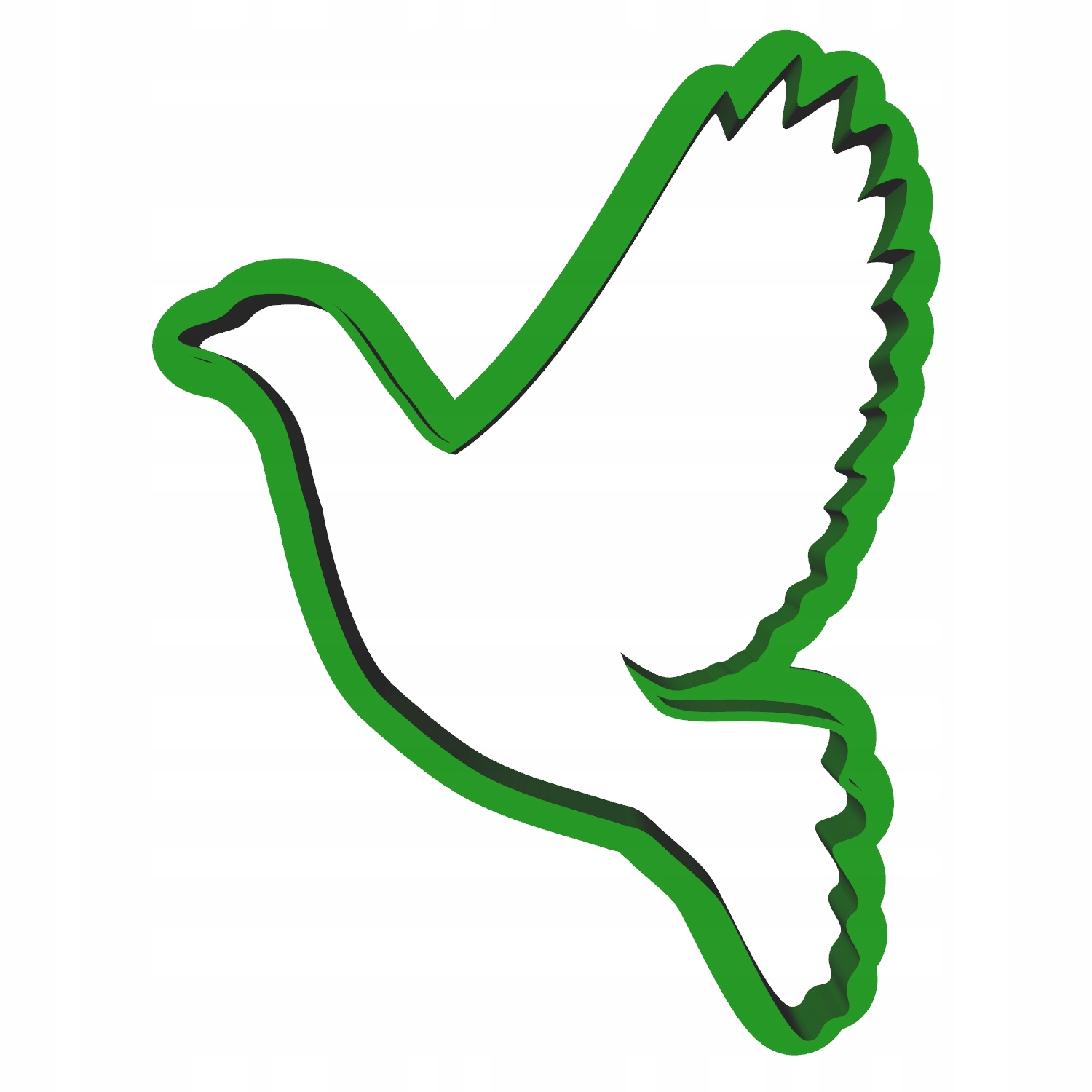 

Foremka do ciasteczek ciastek Ptaszek Gołąb Ptak 3