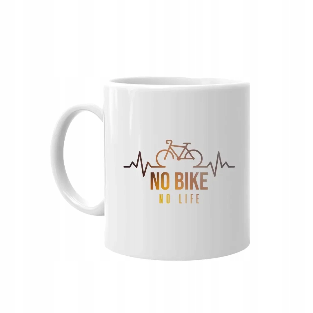 

No bike, no life dl rowerzysty kubek