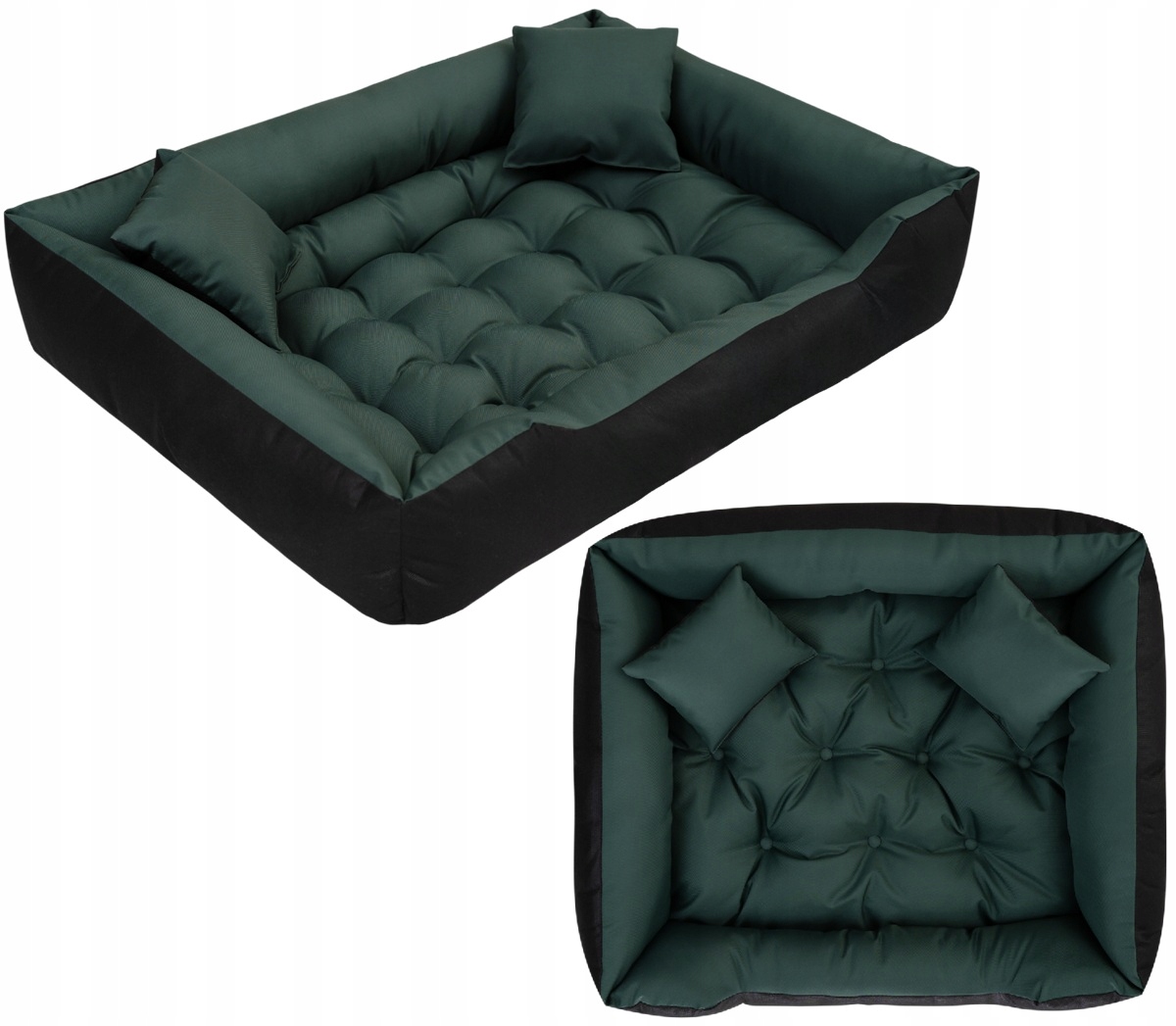 Levně Pelíšek pro psa kotec Ecco 130x105 cm voděodolná zelená