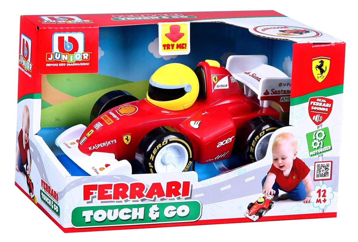 

Bburago F1 Ferrari F2012 Pojazd z dźwiękiem 81605