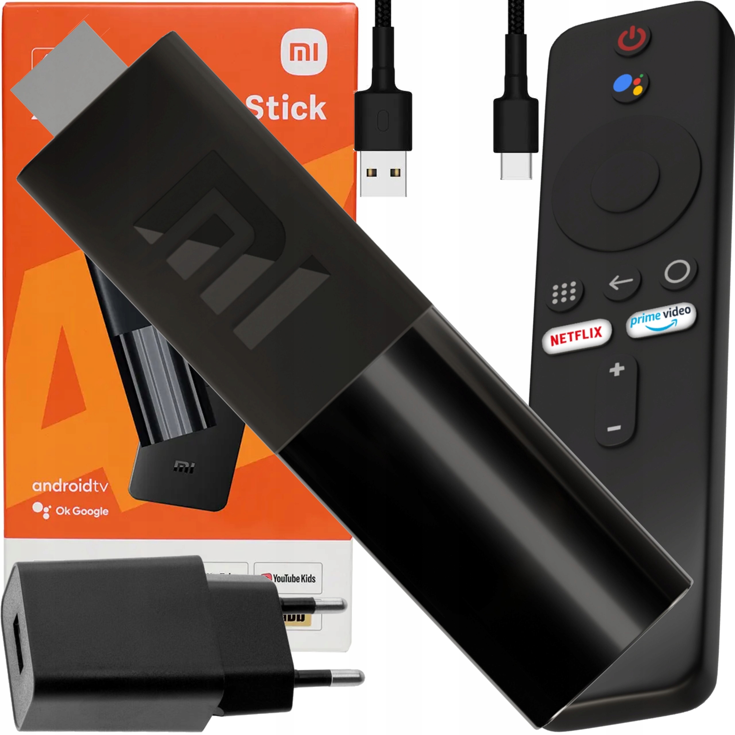 ODTWARZACZ MULTIMEDIALNY Xiaomi Mi TV Stick SMART 8GB FULL HD