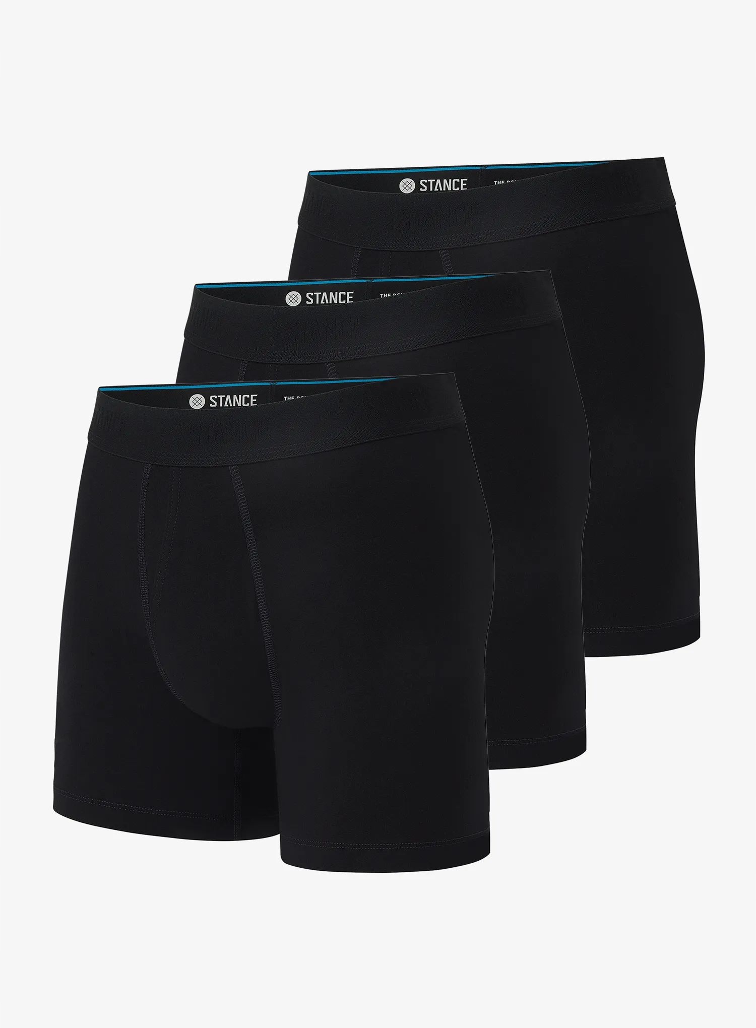 Termoaktivní boxerky Stance Boxer Brief 3 Pack černá, velikost XL