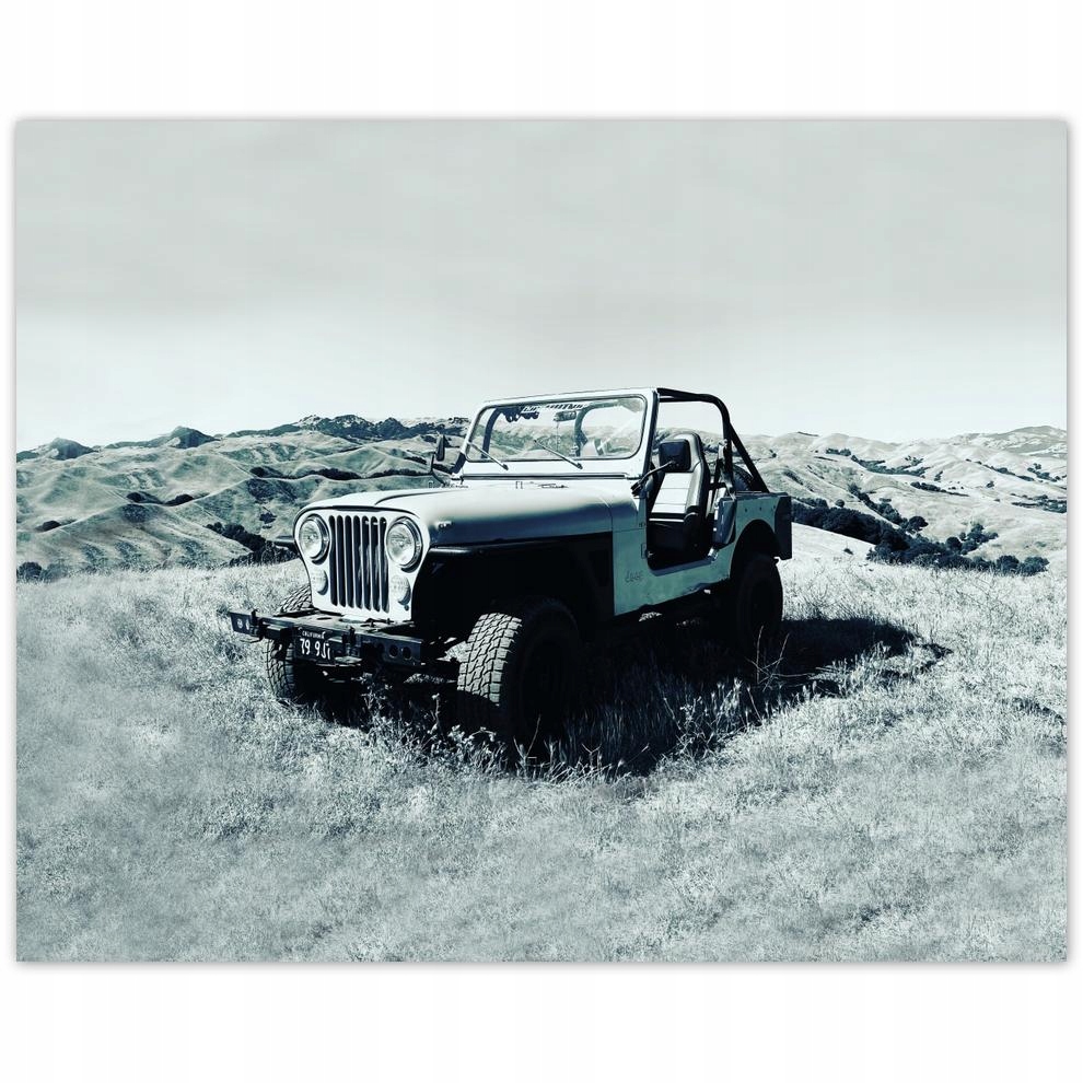

Plakat 50x40 Jeep Wrangler Retro foto