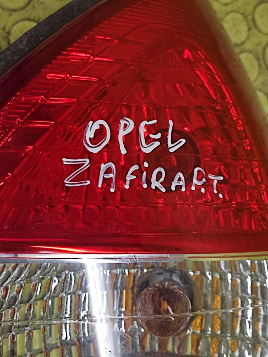OPEL ZAFIRA A Licht rechts heck