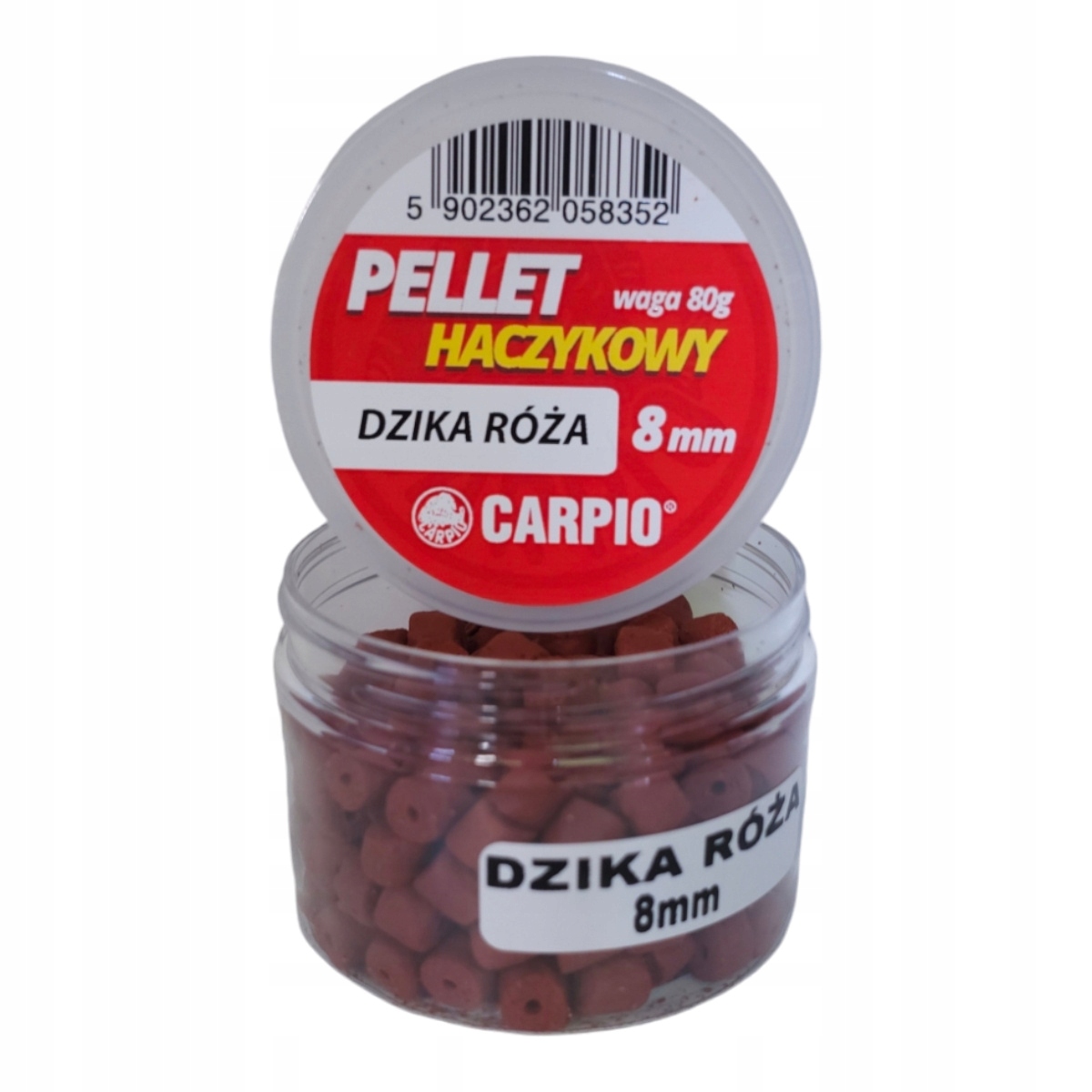 Pellet Haczykowy Carpio 8mm Dzika Róża