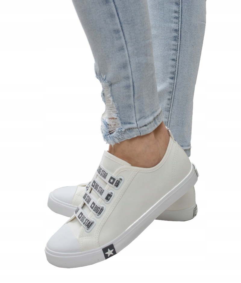 

Trampki damskie Big Star HH274094-Białe 39