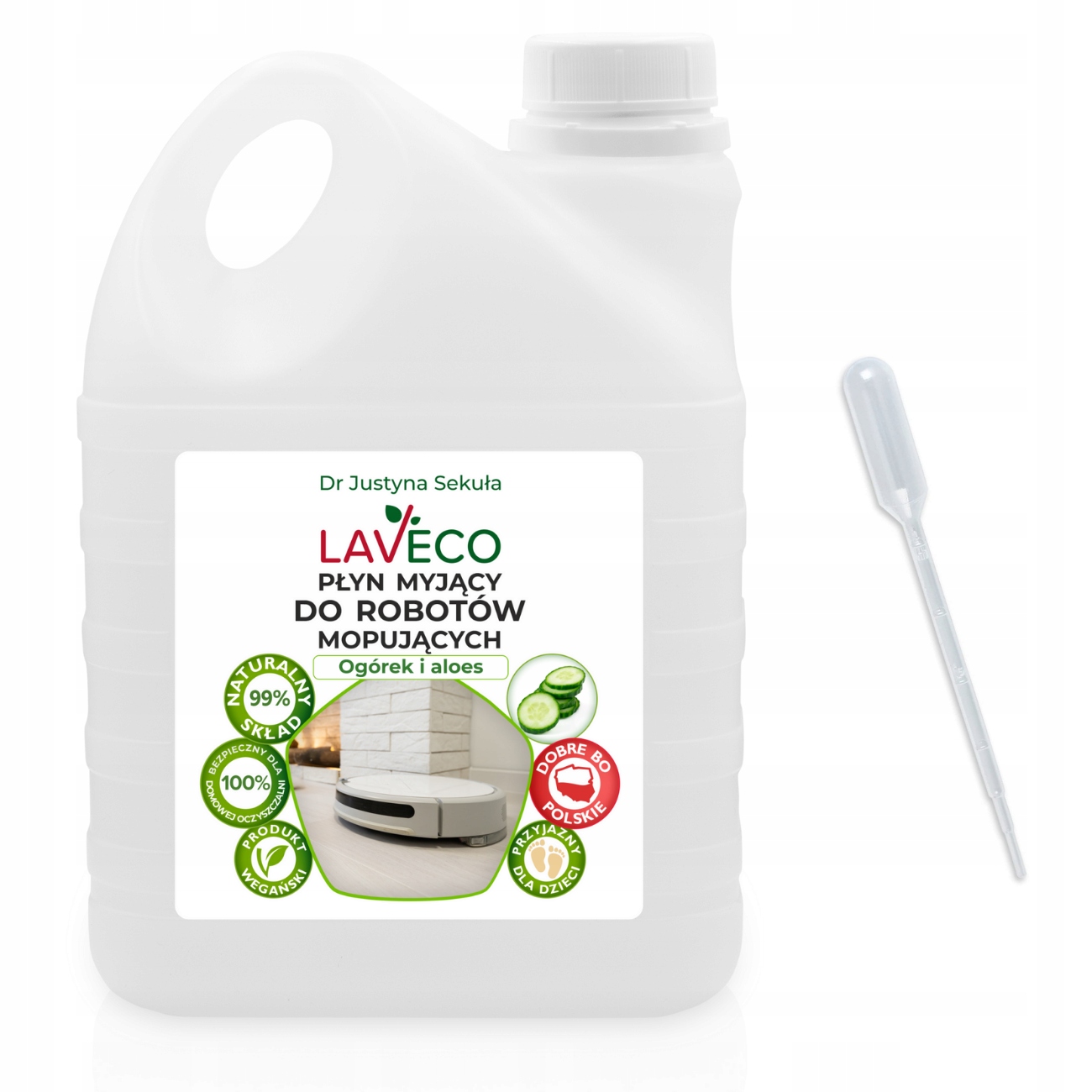 Levně Tekutina pro úklidového robota – přírodní náhrada
