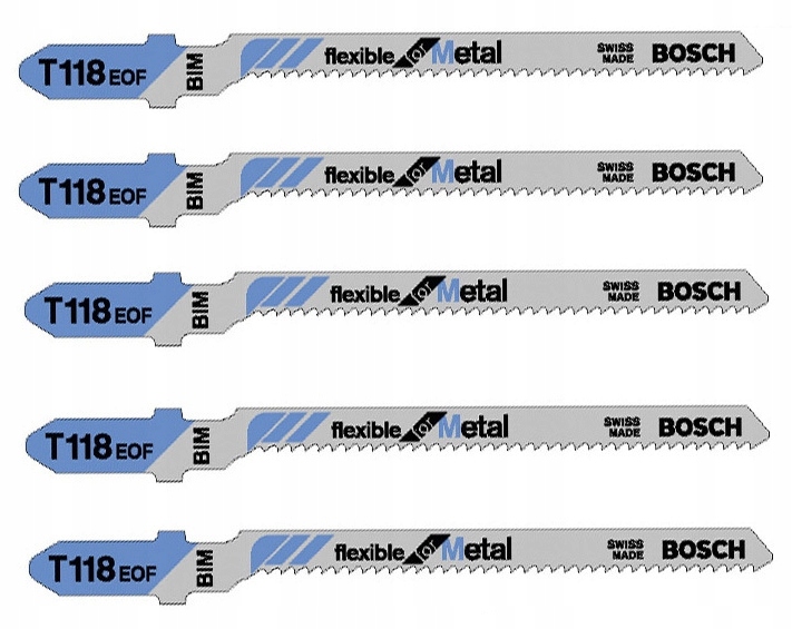 Pilový List Pro Přímočarou Pilu T118EOF 5KS B 2608634237
