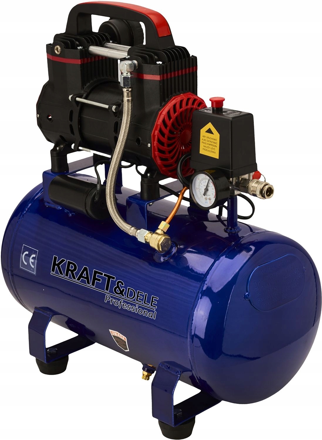 Bezolejový kompresor 24L 1390W 220L/MIN KD2128