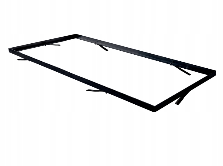 Hliníkový rámik na stierač C12 Black 150x120