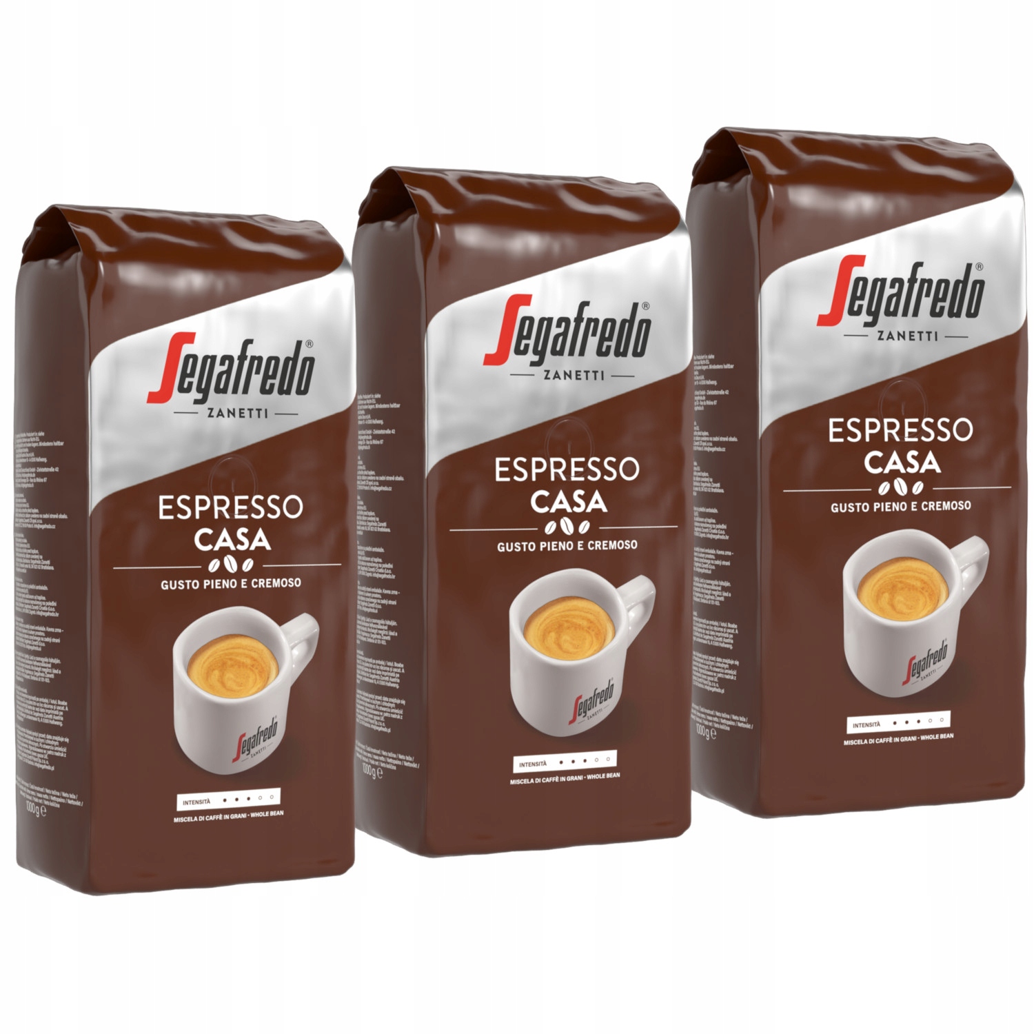 Kawa ziarnista Segafredo Espresso Casa 3x1kg