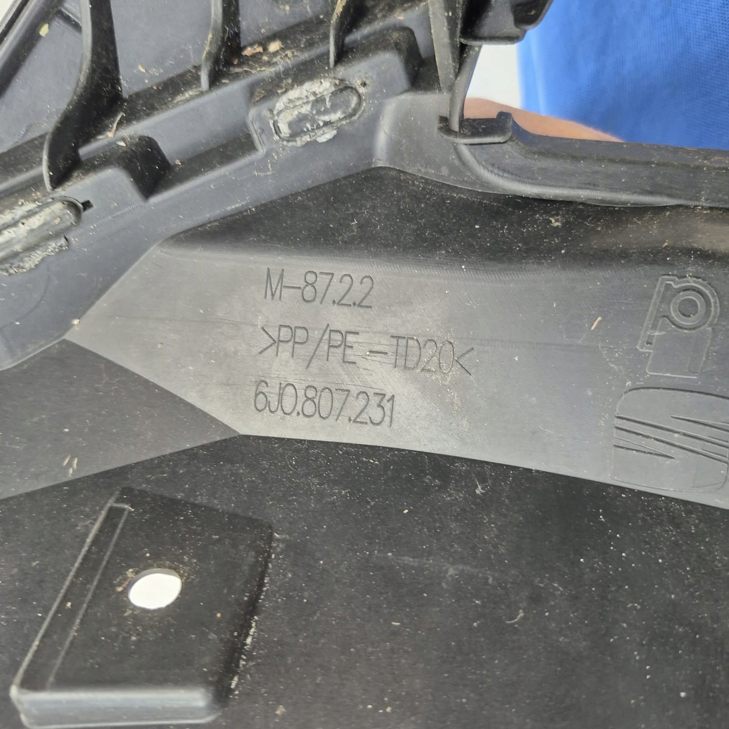 SEAT IBIZA IV 4 08-12 bumper front front washer